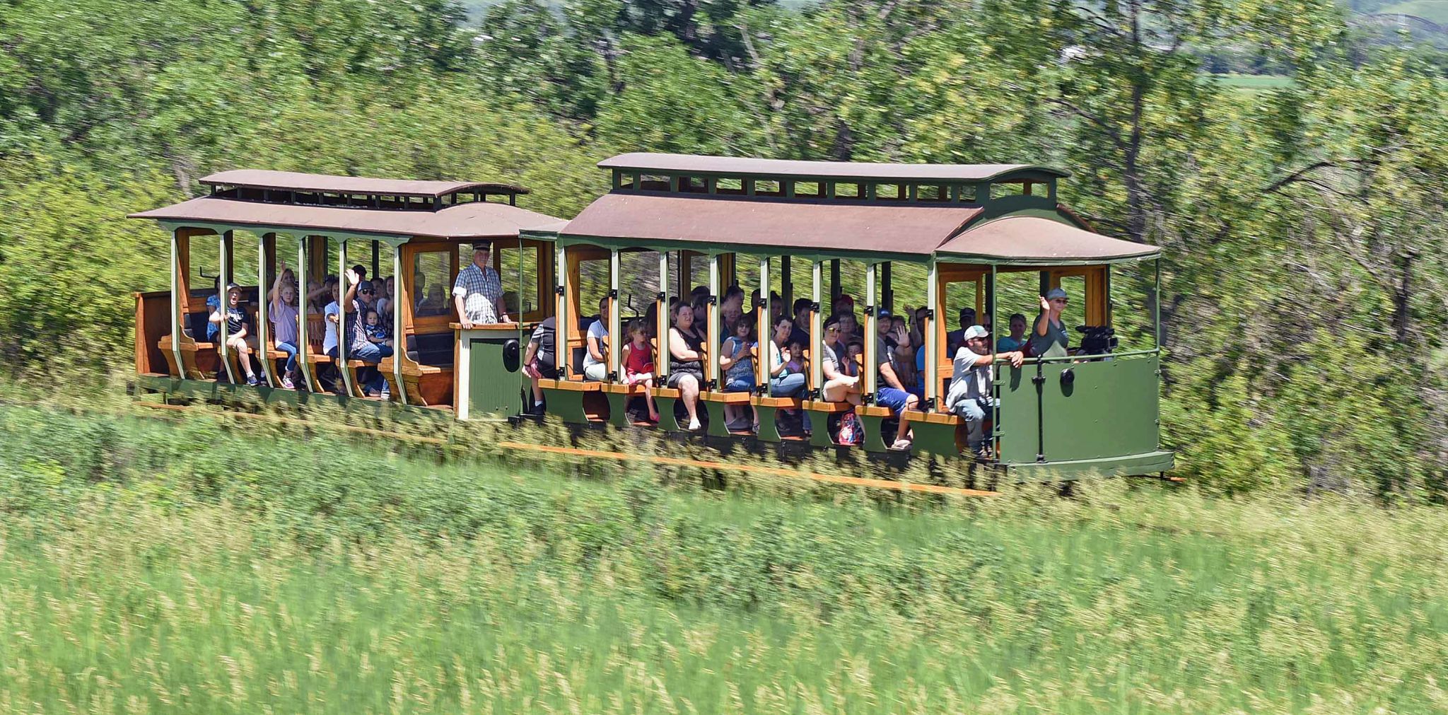 TAKIN' A TRIP ON THE TROLLEY